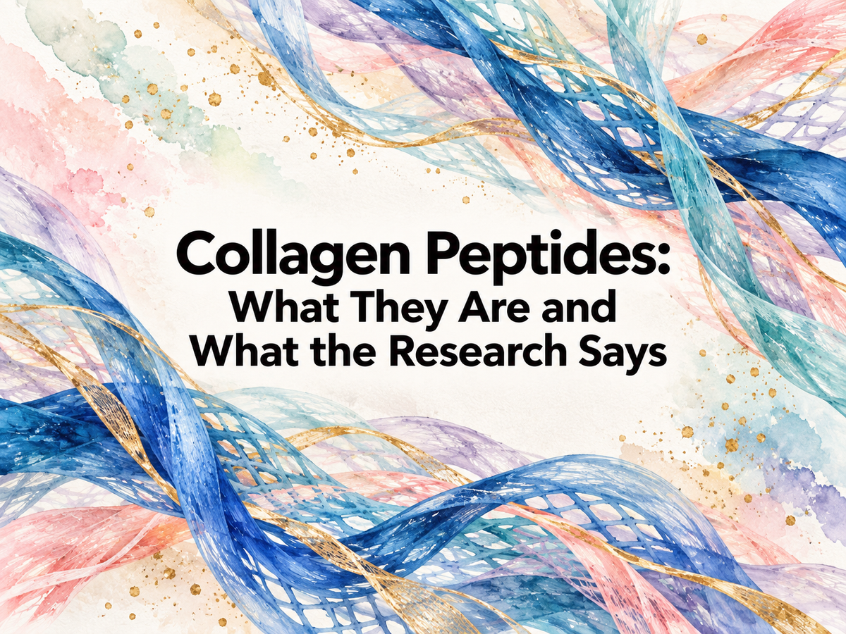 Collagen Peptides: What They Are and What the Research Says