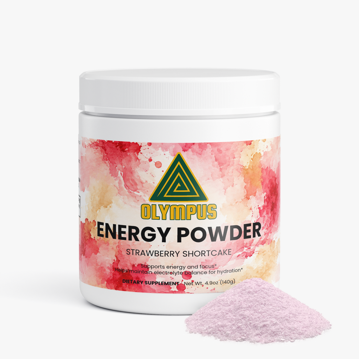 Energy Powder (Strawberry Shortcake)